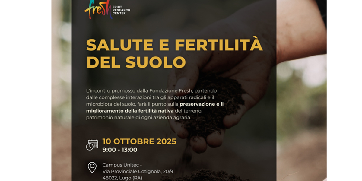 Fondazione Fresh al campus Unitec per parlare di salute del suolo 